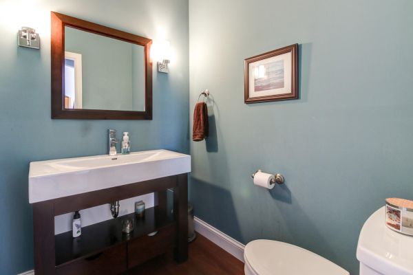 Powder Room Construction in Stamford