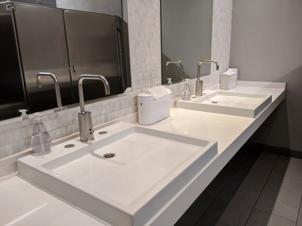 Office Bathroom Renovation in Stamford
