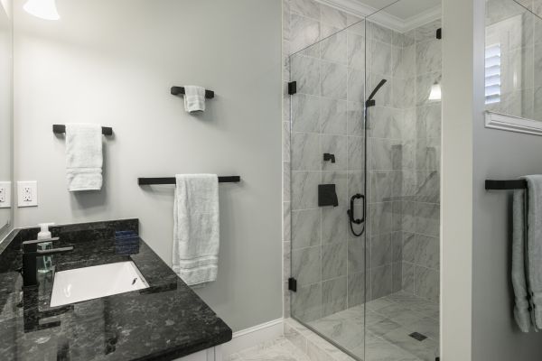 Granite Shower Installation in Stamford