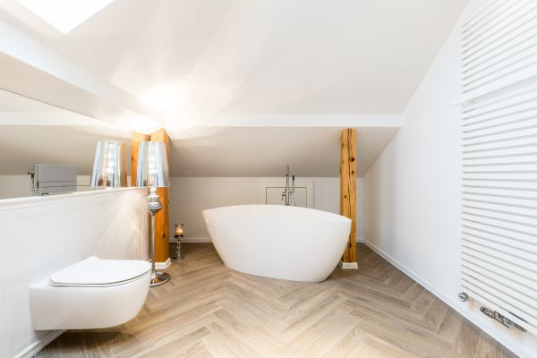 Attic Bathroom Renovation in Stamford